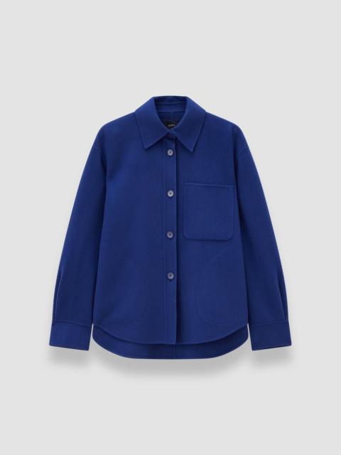 Jelia Light Double Face Wool Overshirt