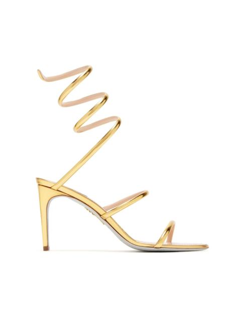 100mm strappy sandals
