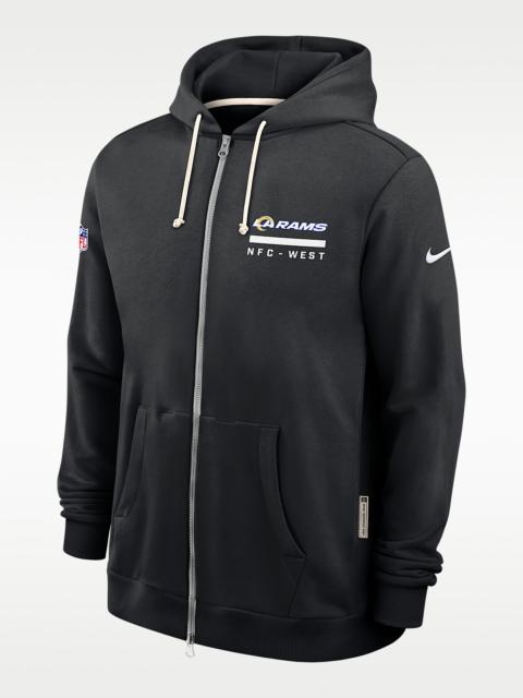 Los Angeles Rams Utility Player Sideline Men's Nike Dri-FIT NFL Full-Zip Hoodie