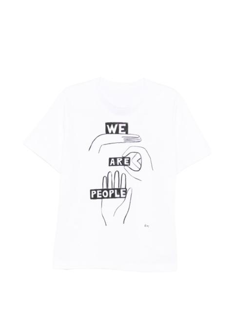 graphic-print cotton T-shirt