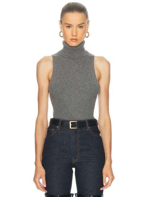 Knit Cashmere Sleeveless Top