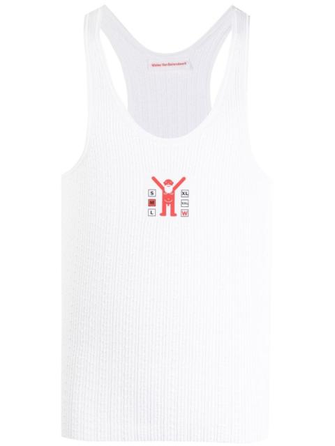 Jock graphic-print tank top