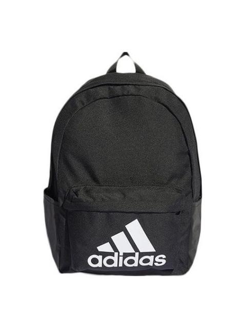 adidas Clsc Bos Bp Athleisure Casual Sports Backpack Unisex Black HG0349