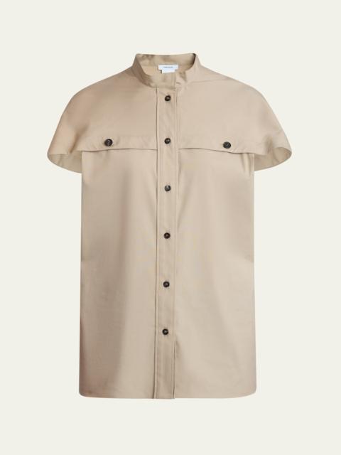 Organic Stretch Short-Sleeve Utility Shirt