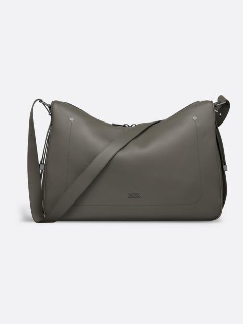 Large Dior Slider Zipped Hobo Bag