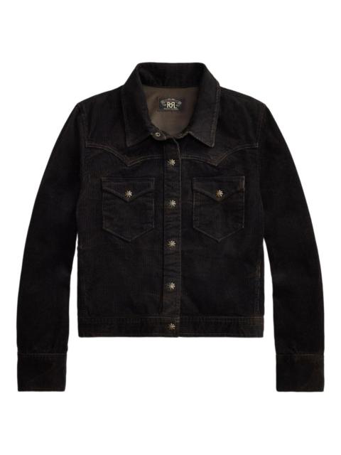 corduroy buttoned jacket