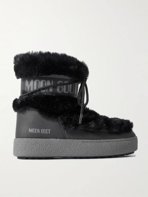 Ltrack Monaco Plush-trimmed Shell Snow Boots