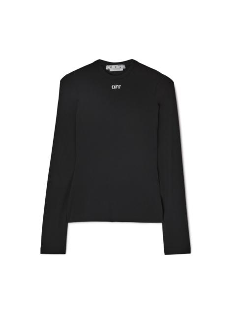 Off Stamp Sec Skin L/s Crewneck