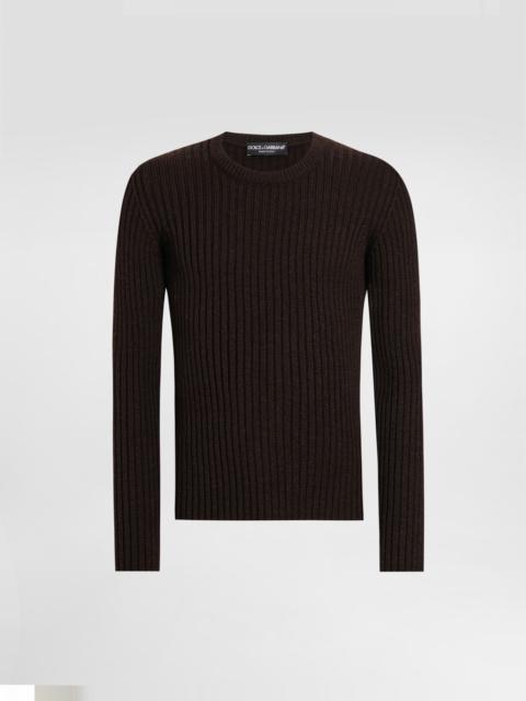 Ribbedwool pullover