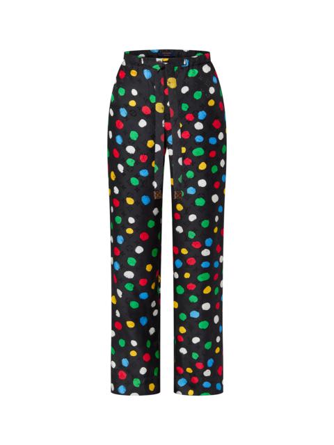 LV x YK Painted Dots Pajama Pants