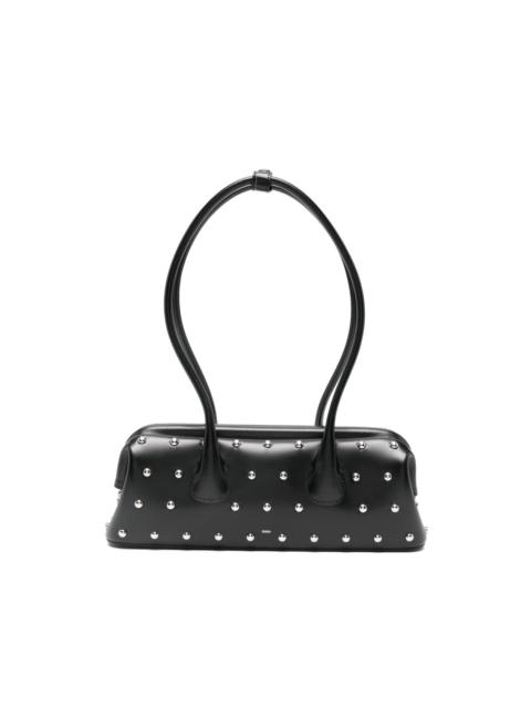 mini Boat Wide studded shoulder bag