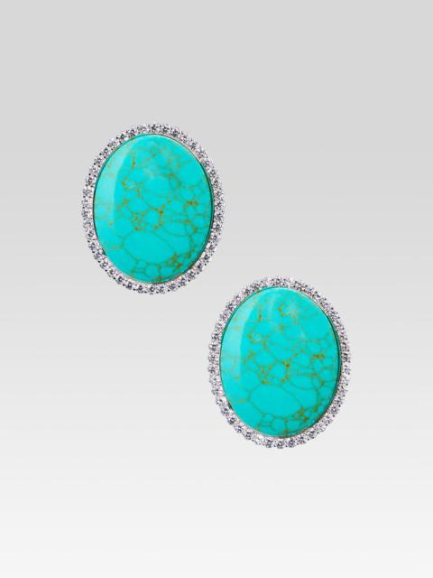 FILLIPA EMBELLISHED EARRINGS