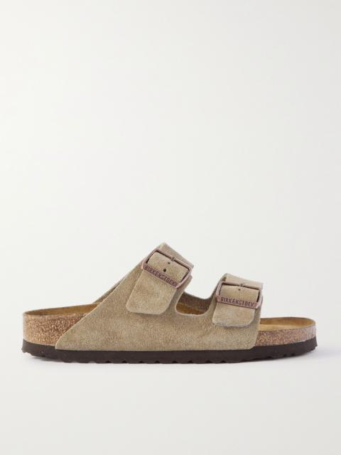Arizona suede sandals Taupe