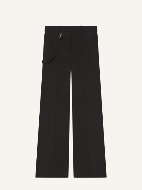 LIGHT TWILL BOOTCUT PANTS