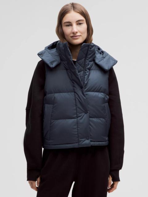 Wunder Puff Cropped Vest