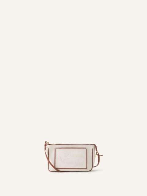COMPAGNON SMALL ZIPPED SHOLDER BAG IN CANVAS