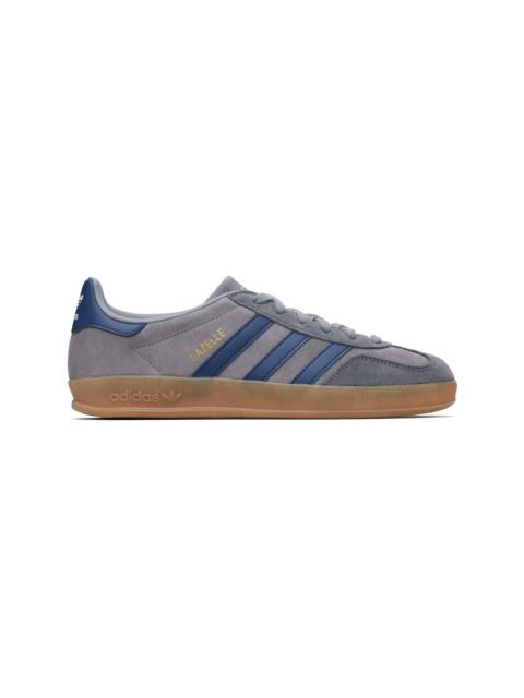 Gray Gazelle Indoor Sneakers