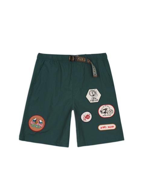 Nylon Baggy Climber Short - Forest Green