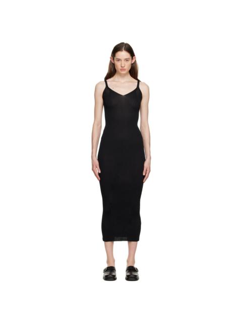 Black Singlet Midi Dress
