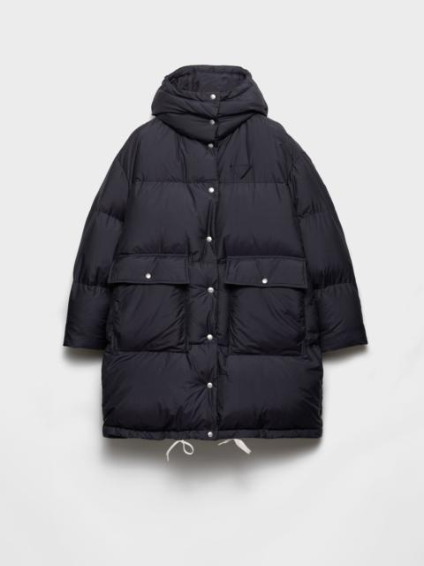 Soft canvas down parka