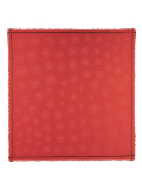 La Médaille Longchamp Shawl Tomato - OTHER