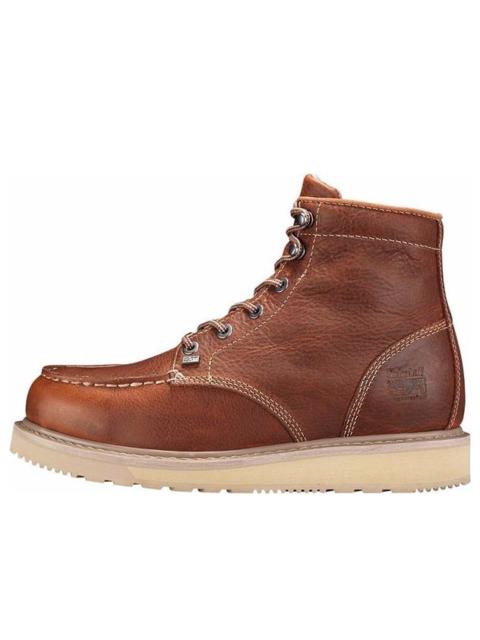 Timberland Barstow 6-Inch Soft Toe Work Boots 'Rust' 89647