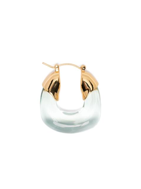 mini organic hoops earrings