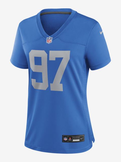 Aidan Hutchinson Detroit Lions Women's Nike NFL Game Football Jersey
