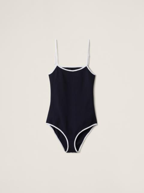 Technical knit swimsuit