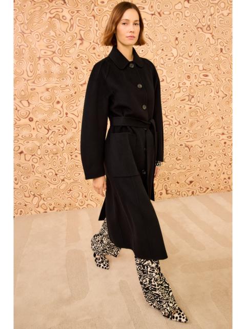 Lisbeth Long Wool Coat With Belt