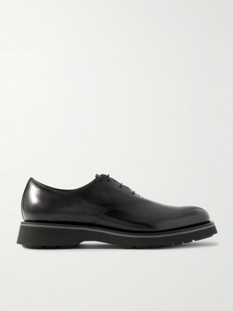 Alessio Leather Derby Shoes Black