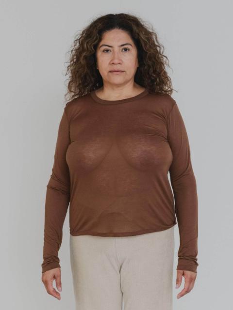 Long Sleeve Tee - Bamboo Lyocell