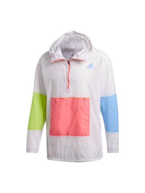 adidas ADAPT Jacket M Running Colorblock Sports Gray GC8606