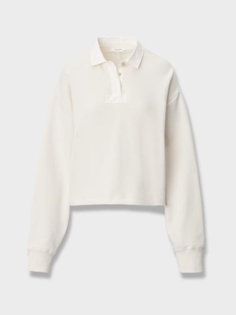 Vintage Terry Oversized Polo Sweatshirt