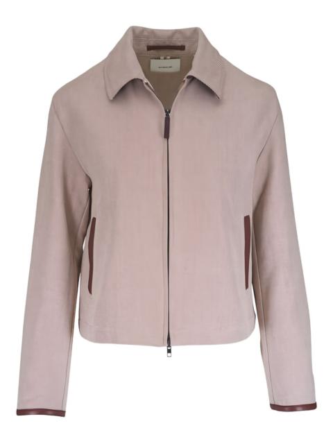 point-collar jacket