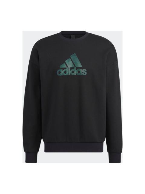 adidas Graphic Crew Sweatshirt 'Black' HM2980