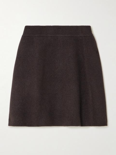 Clare Cashmere Mini Skirt