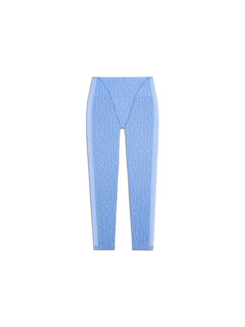 adidas Ivy Park Mesh Monogram Tights Light Blue/Bright Blue