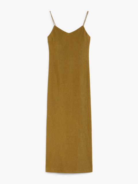 MELFI Jacquard jersey slip dress