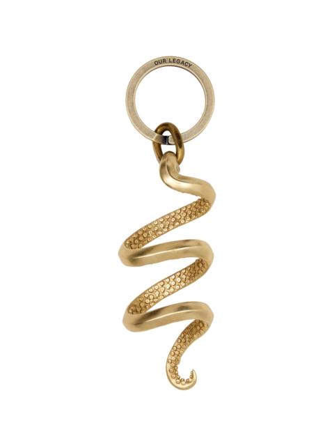 Gold Light Holder Keychain