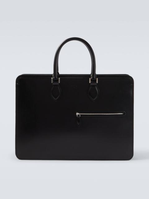 Un Jour leather briefcase