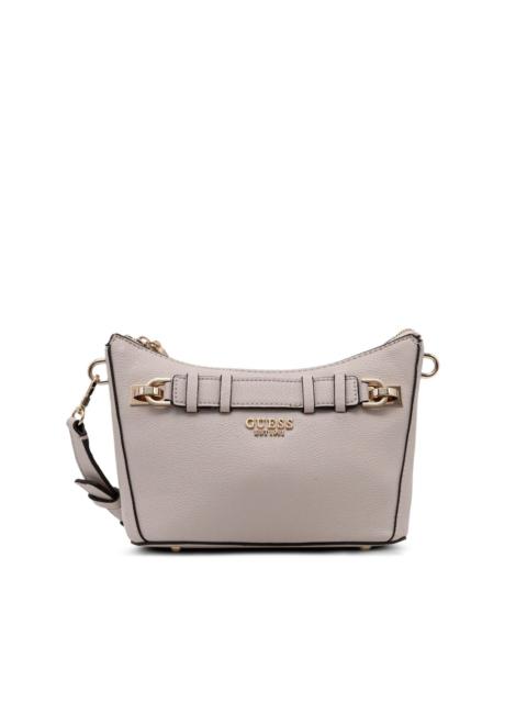 zip-fastening crossbody bag