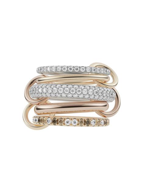 Leo Blanc Five Link Ring
