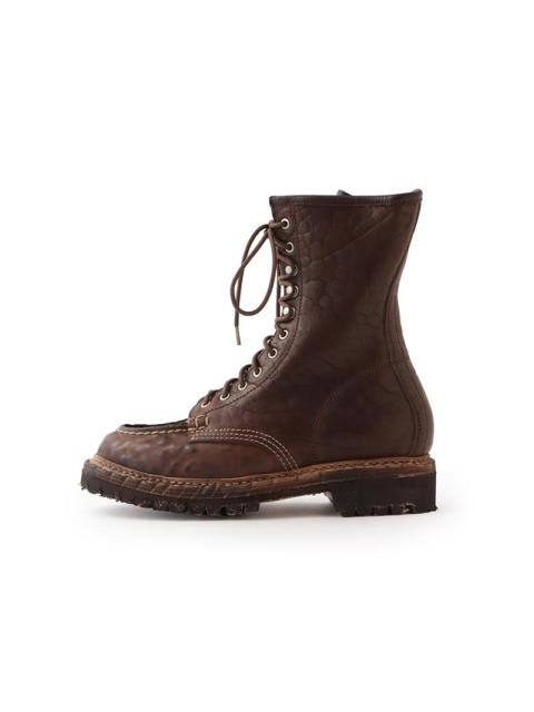 SCOUT MOC BOOTS HI-FOLK DK.BROWN