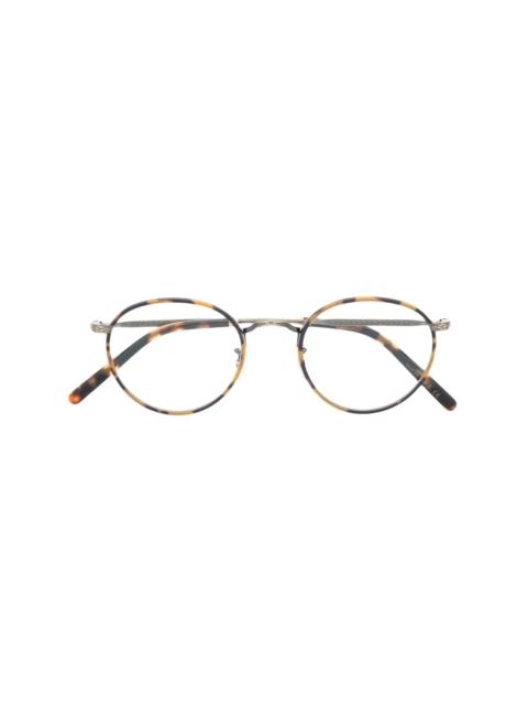 tortoiseshell-frame glasses