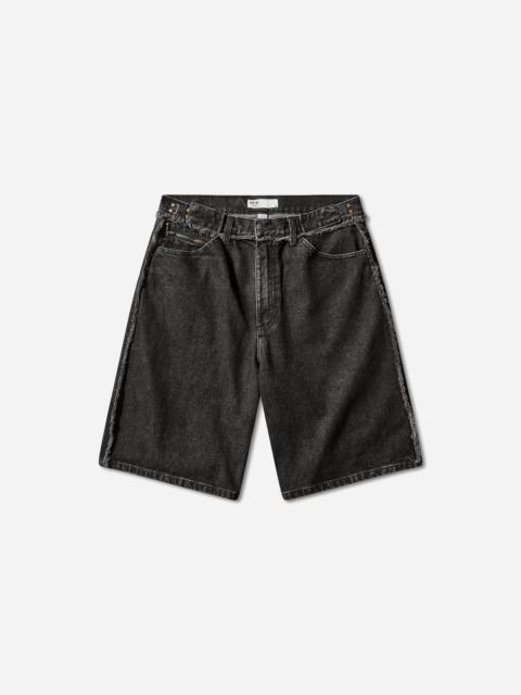 Men's Five Pocket Denim Shorts Black