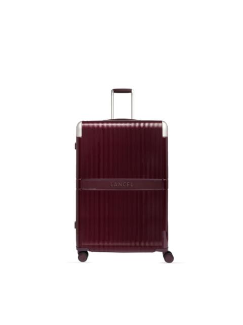 Empreint ribbed hard suitcase