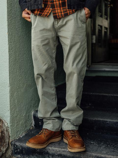 The Pipe Straight Oxford Chino - Sandstone