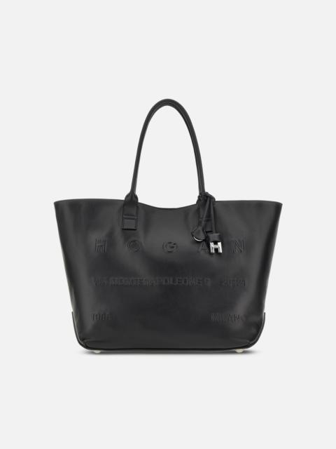 Hogan Script Shopping Bag Medium