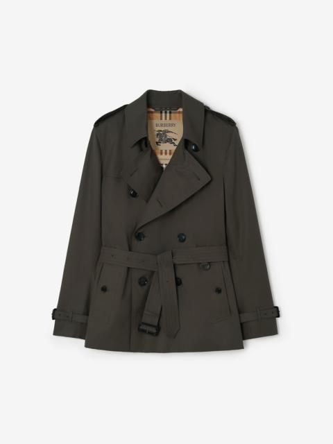Extra-short Tropical Gabardine Kensington Trench Coat